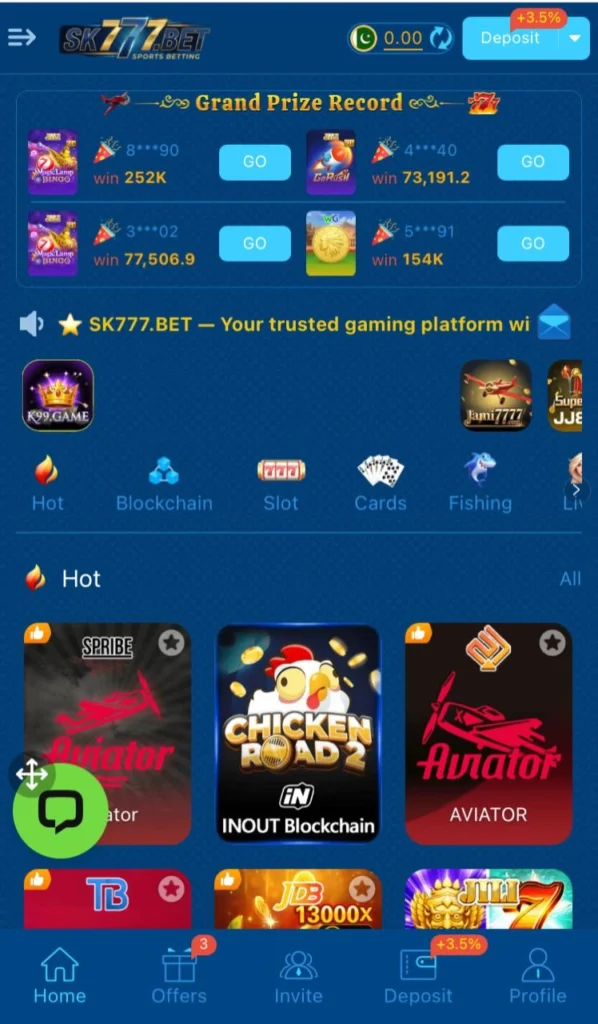 SK777 BetGame